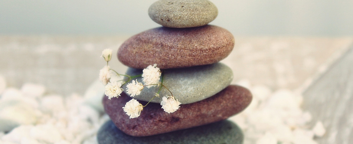 rocks piled on top of each other